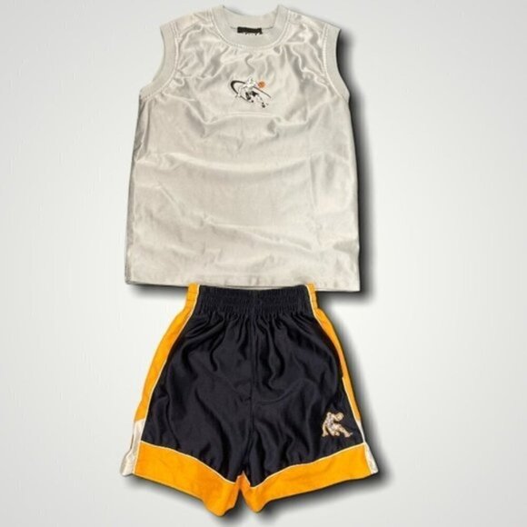 And1 Grey Basketball Jersey tank and Shorts Size M​​​​ - Picture 2 of 12